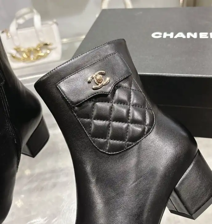 hype Chanel Boots