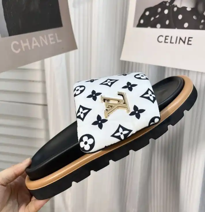 hype LV Slippers