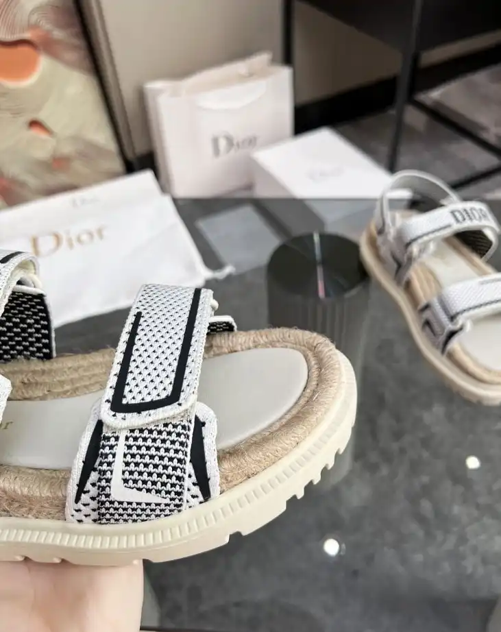 hype Christian Dior Sandals