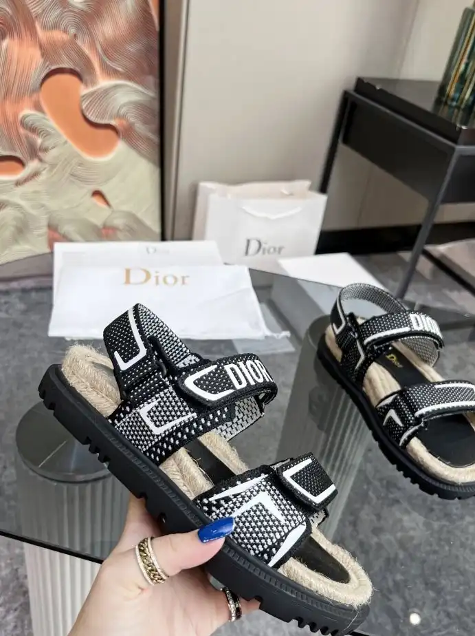 hype Christian Dior Sandals