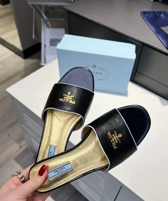 hype Prada Slippers