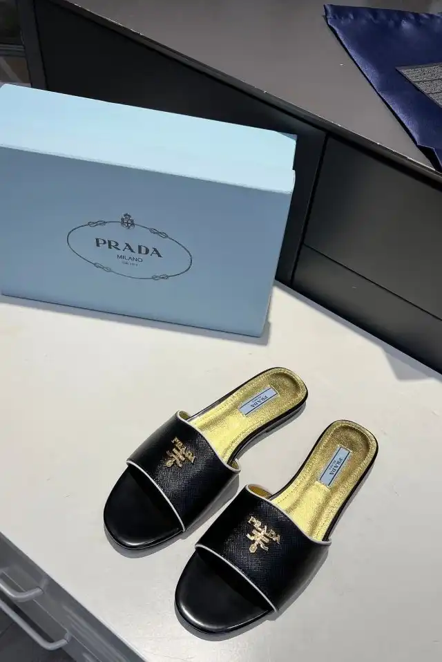 hype Prada Slippers