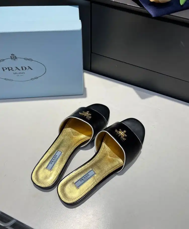 hype Prada Slippers