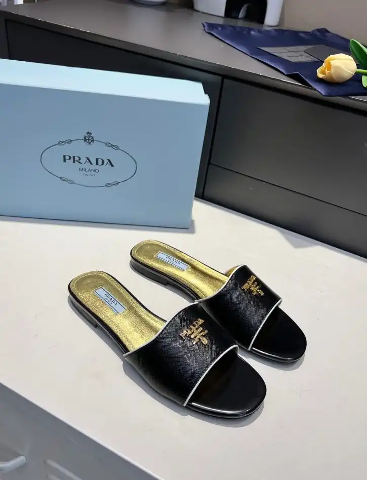 hype Prada Slippers