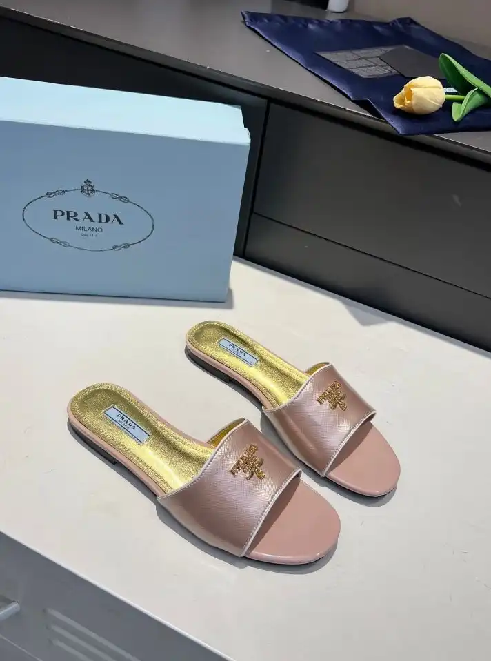 hype Prada Slippers