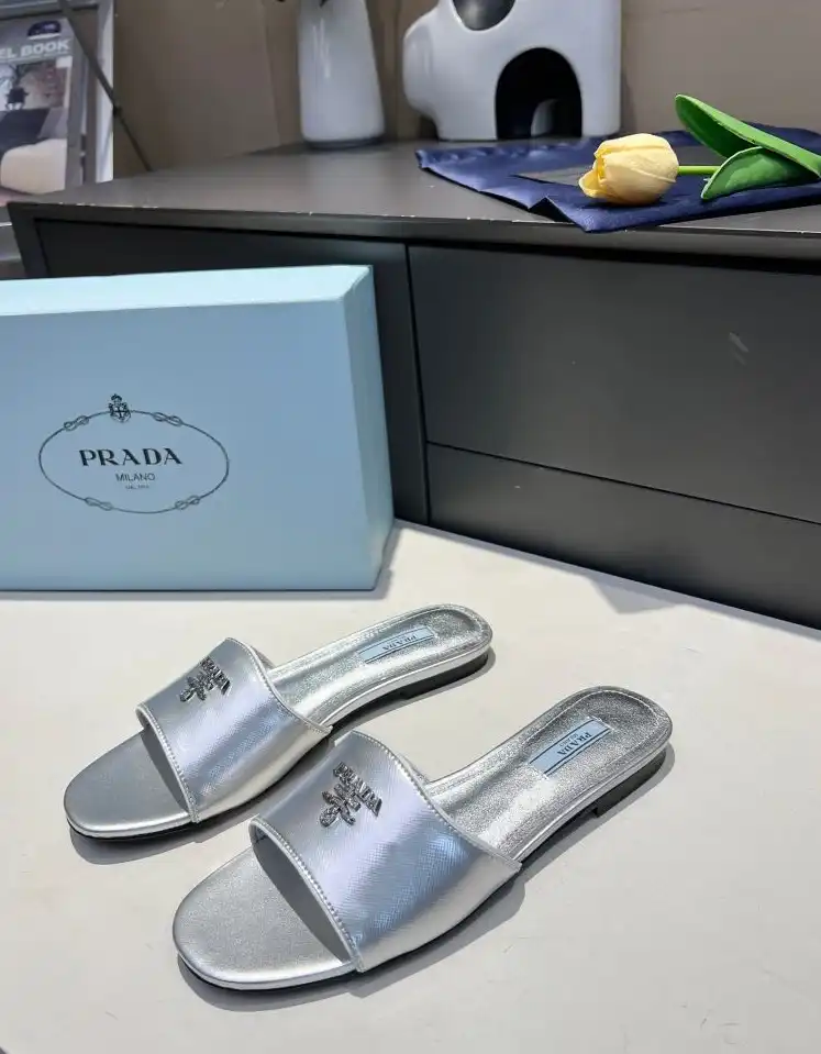 hype Prada Slippers