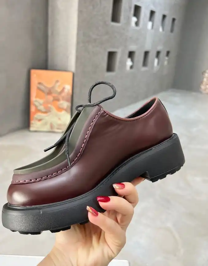 hype Prada Leather Shoes