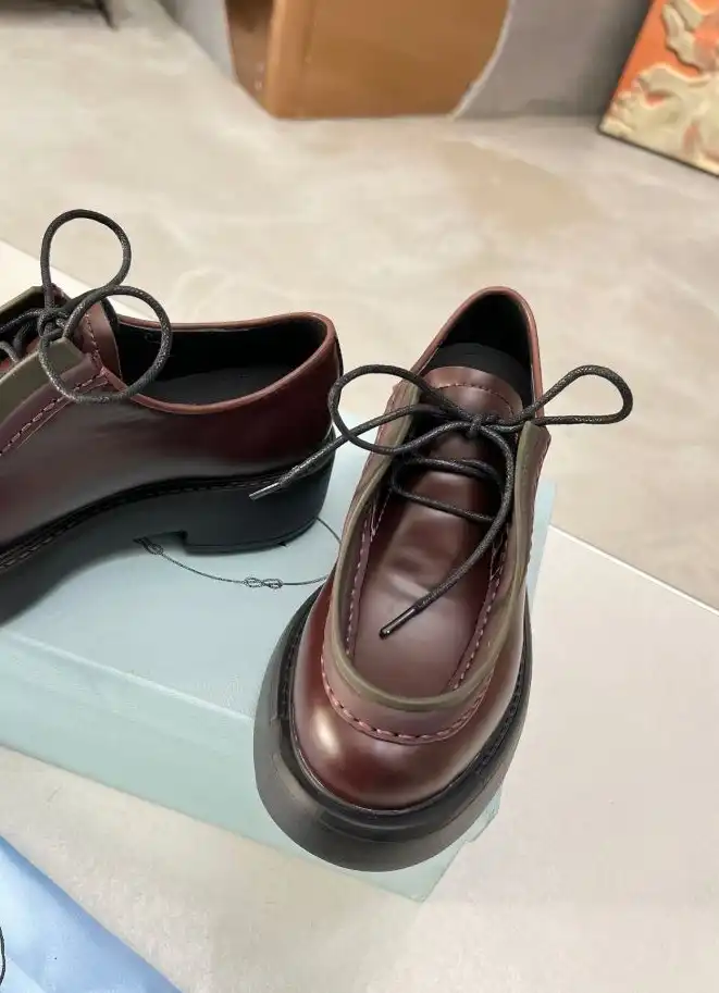 hype Prada Leather Shoes