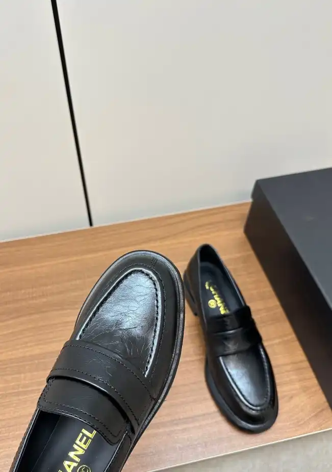 hype Chanel Leather Shoes