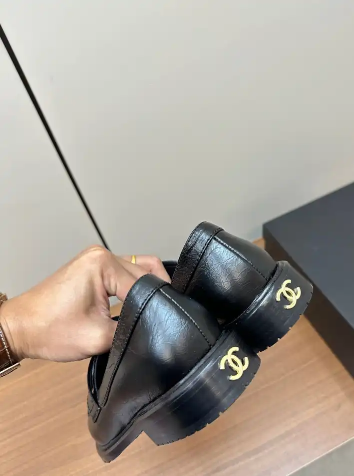 hype Chanel Leather Shoes