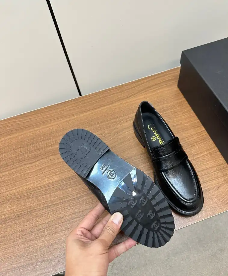 hype Chanel Leather Shoes