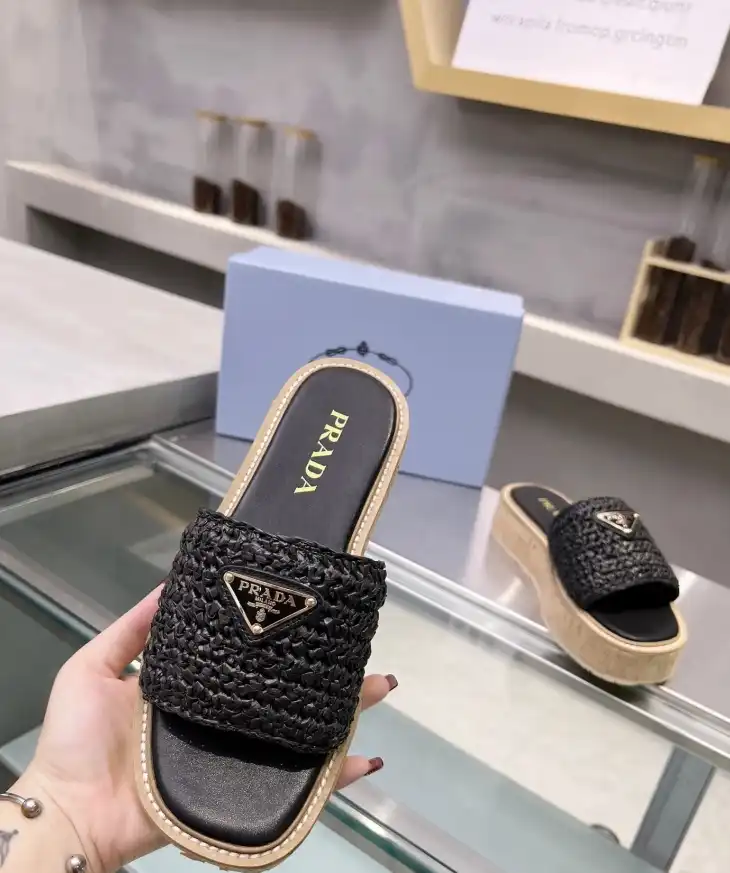 hype Prada Slippers