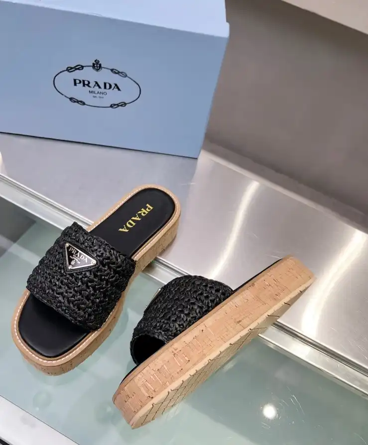 hype Prada Slippers