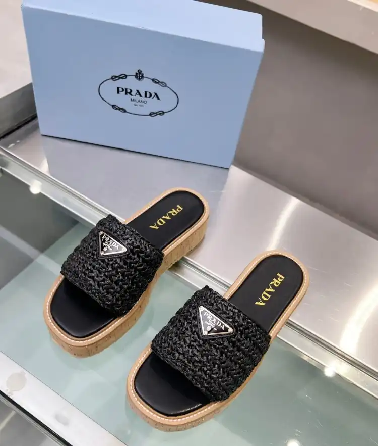 hype Prada Slippers