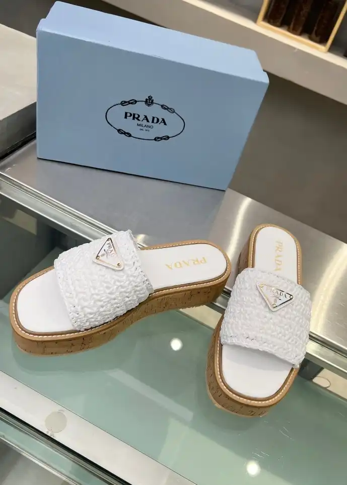 hype Prada Slippers