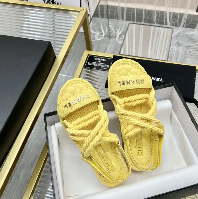 hype Chanel Sandals