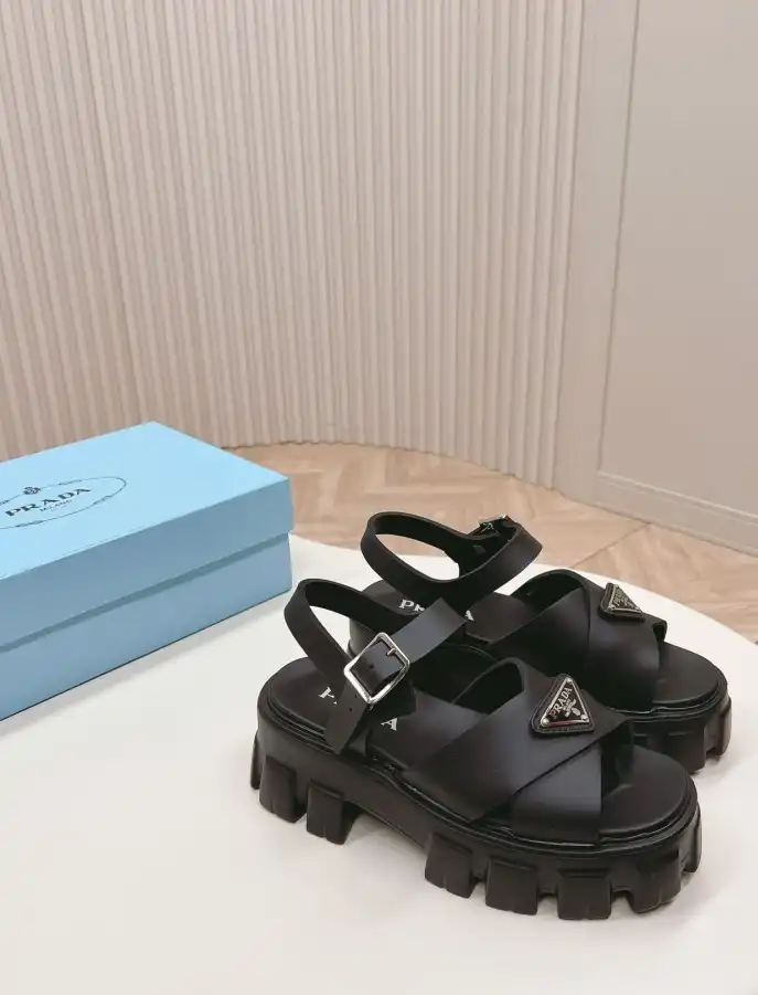 hype Prada Sandals