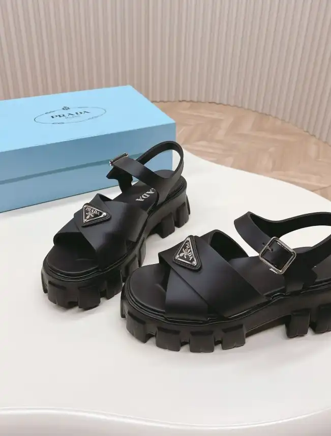 hype Prada Sandals