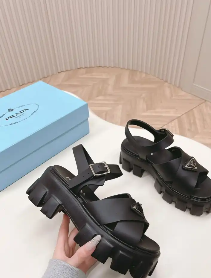 hype Prada Sandals