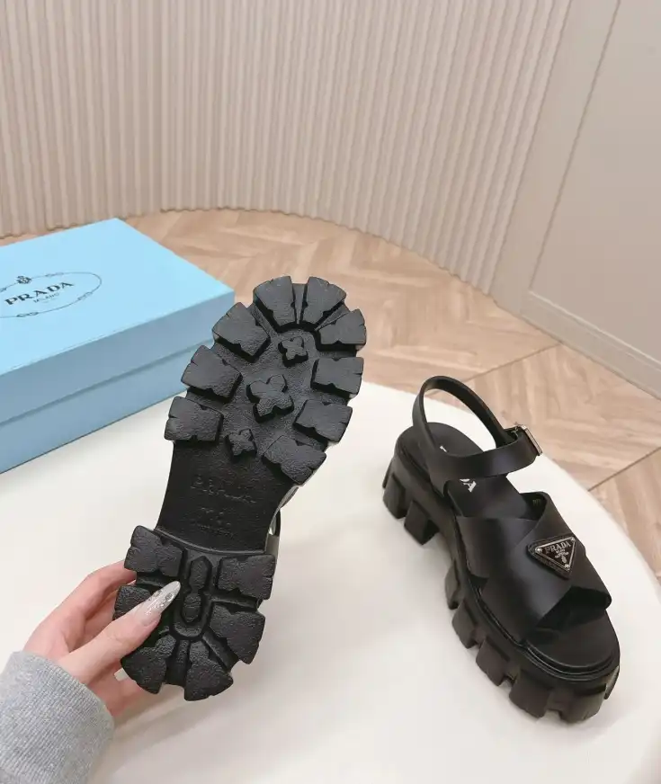 hype Prada Sandals