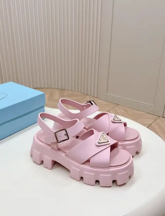 hype Prada Sandals