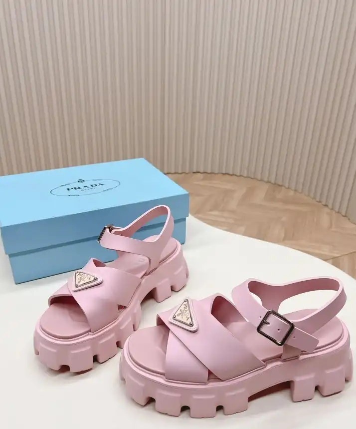 hype Prada Sandals