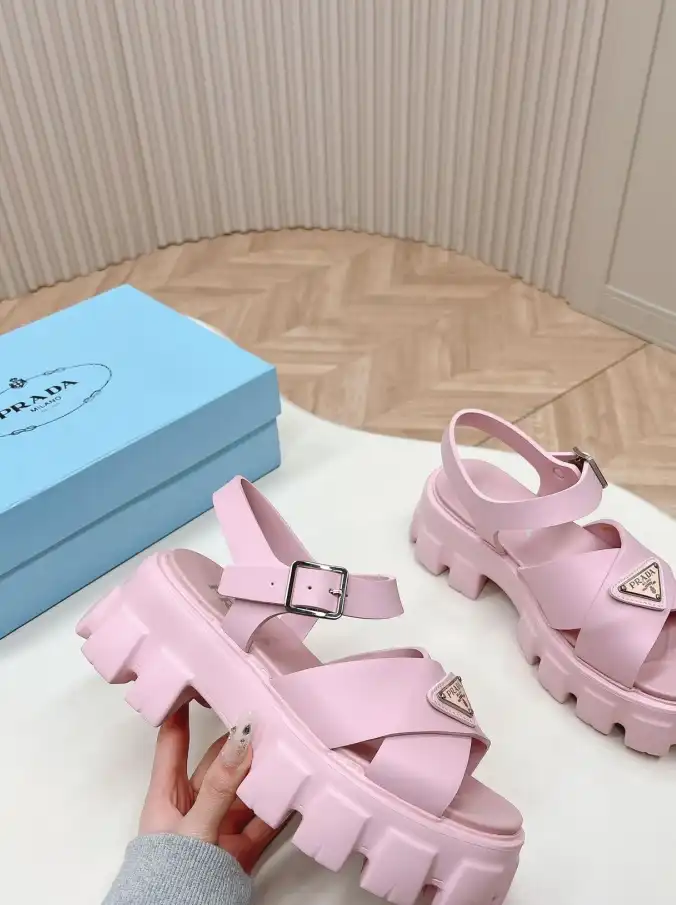 hype Prada Sandals