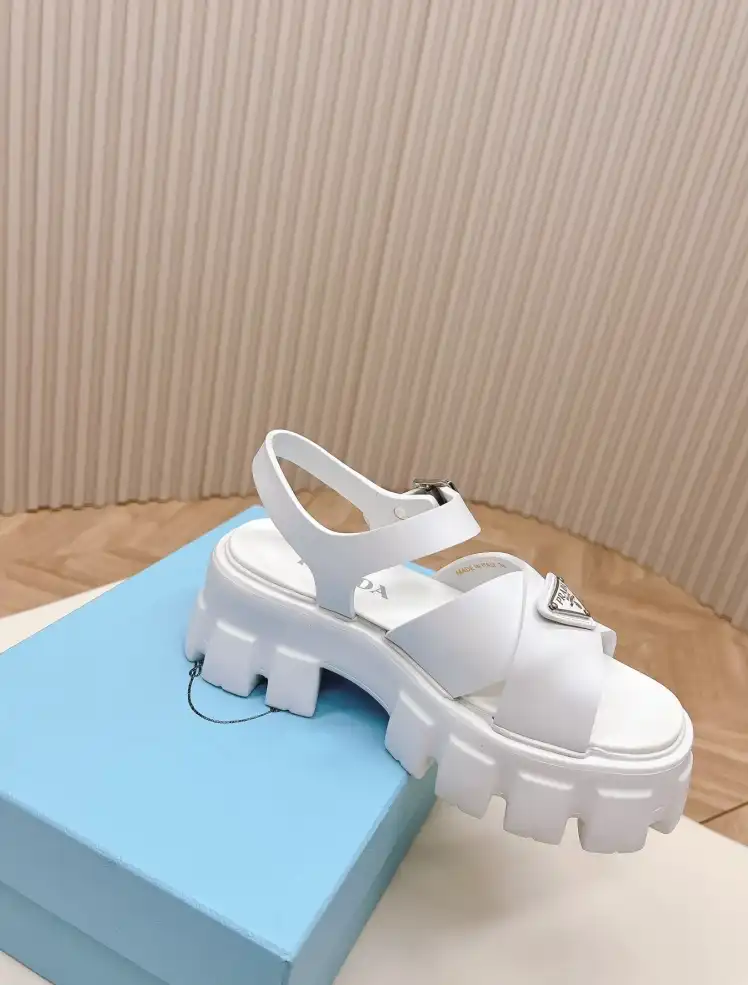 hype Prada Sandals