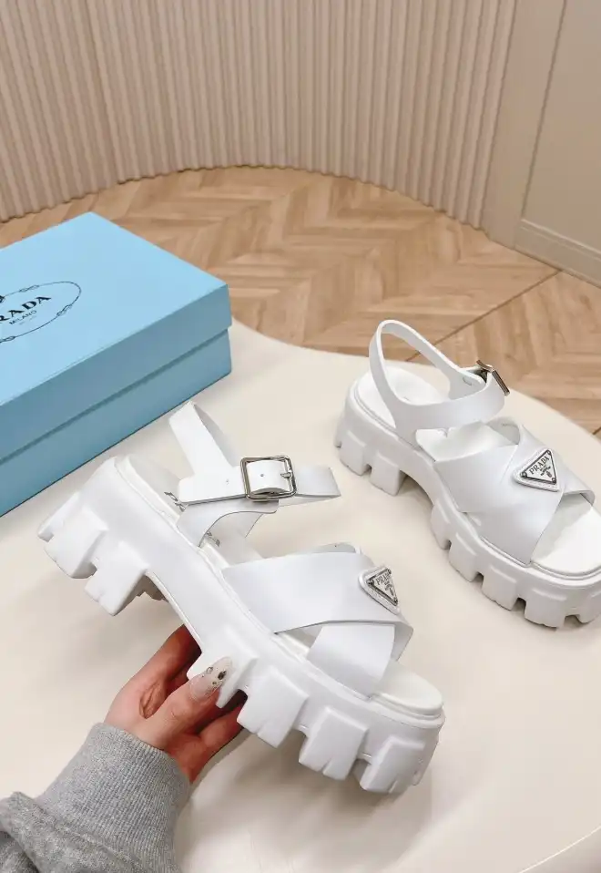 hype Prada Sandals