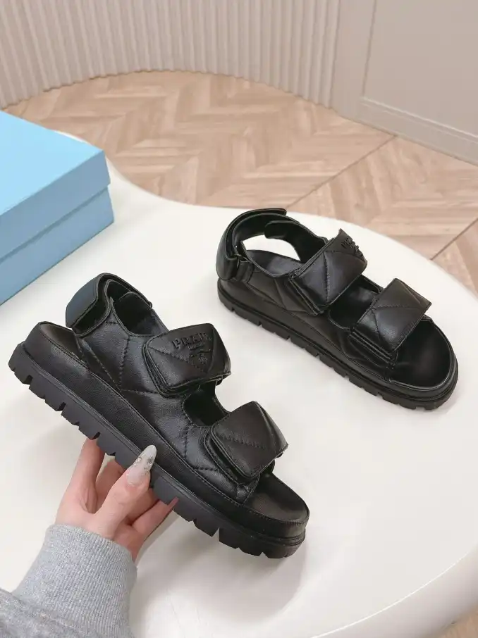 hype Prada Sandals