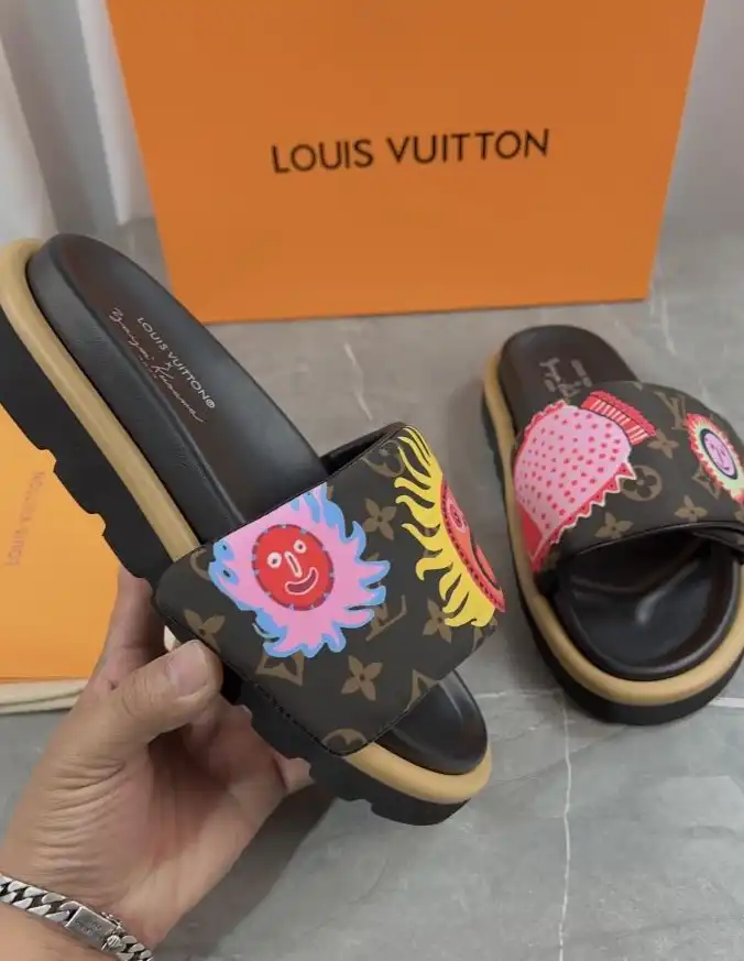 hype LV Slippers