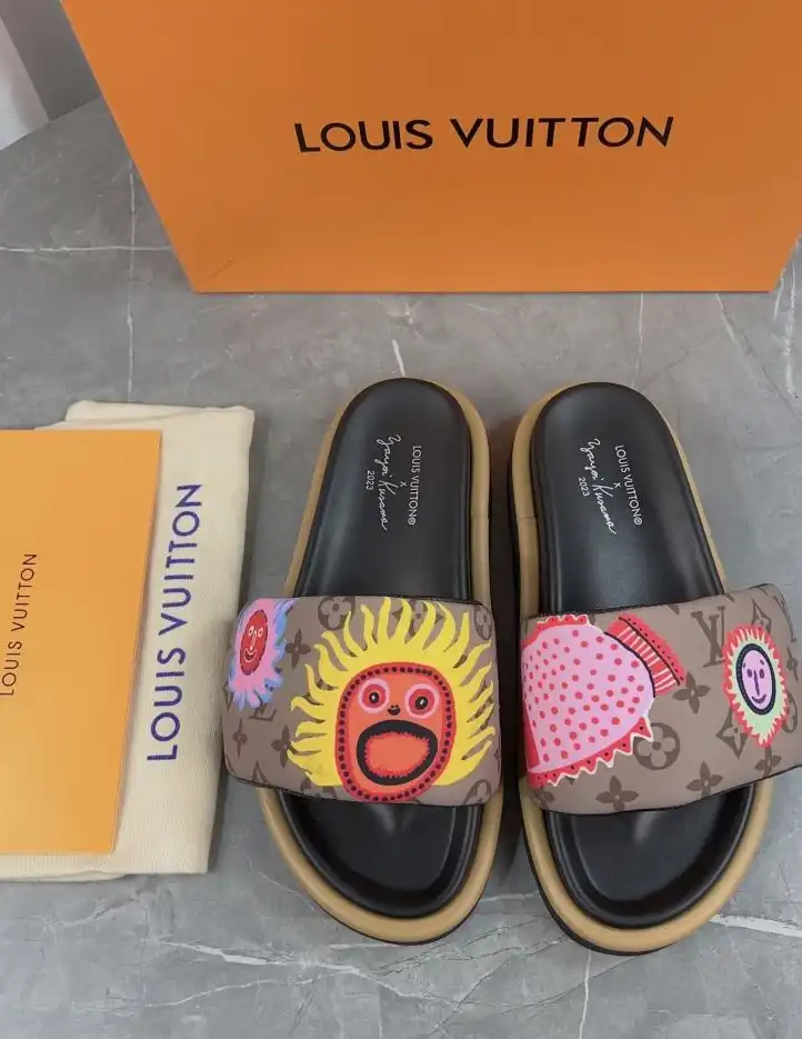 hype LV Slippers