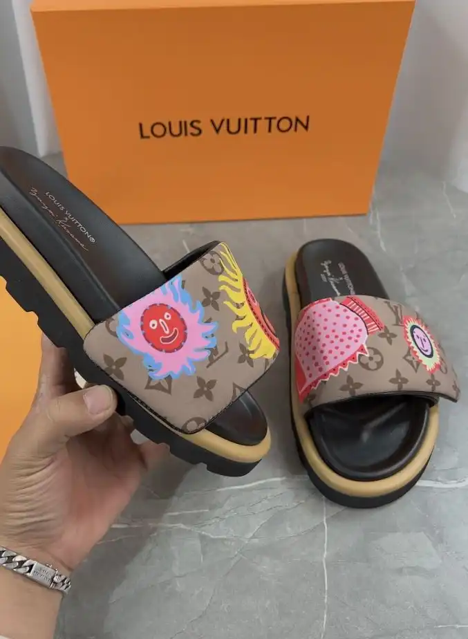 hype LV Slippers