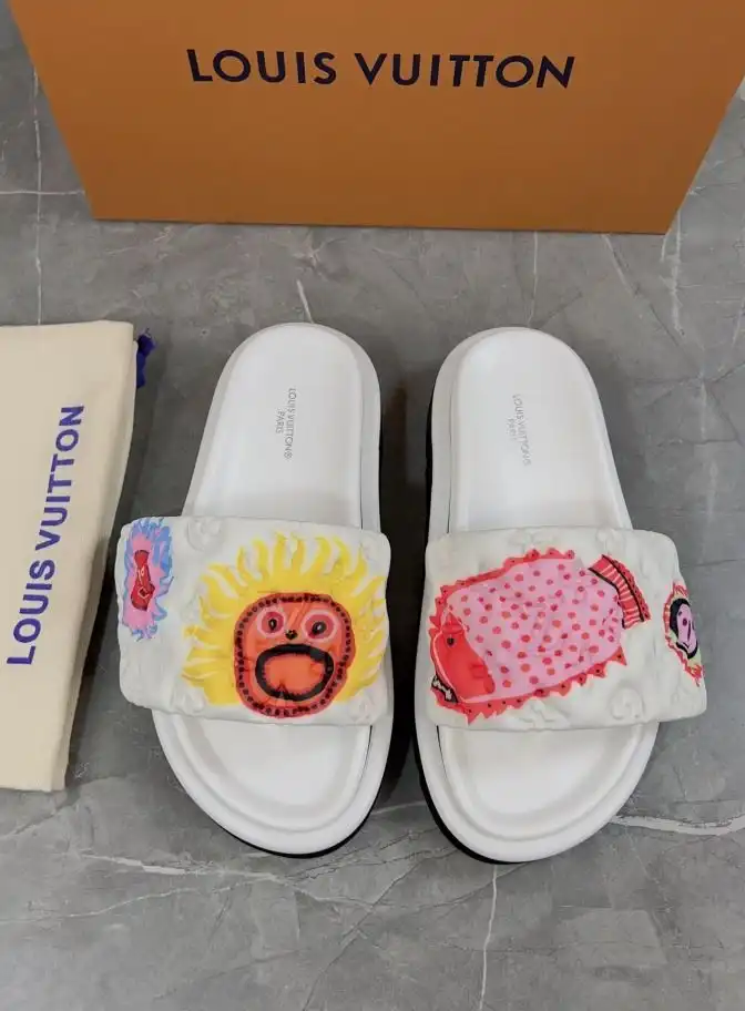 hype LV Slippers