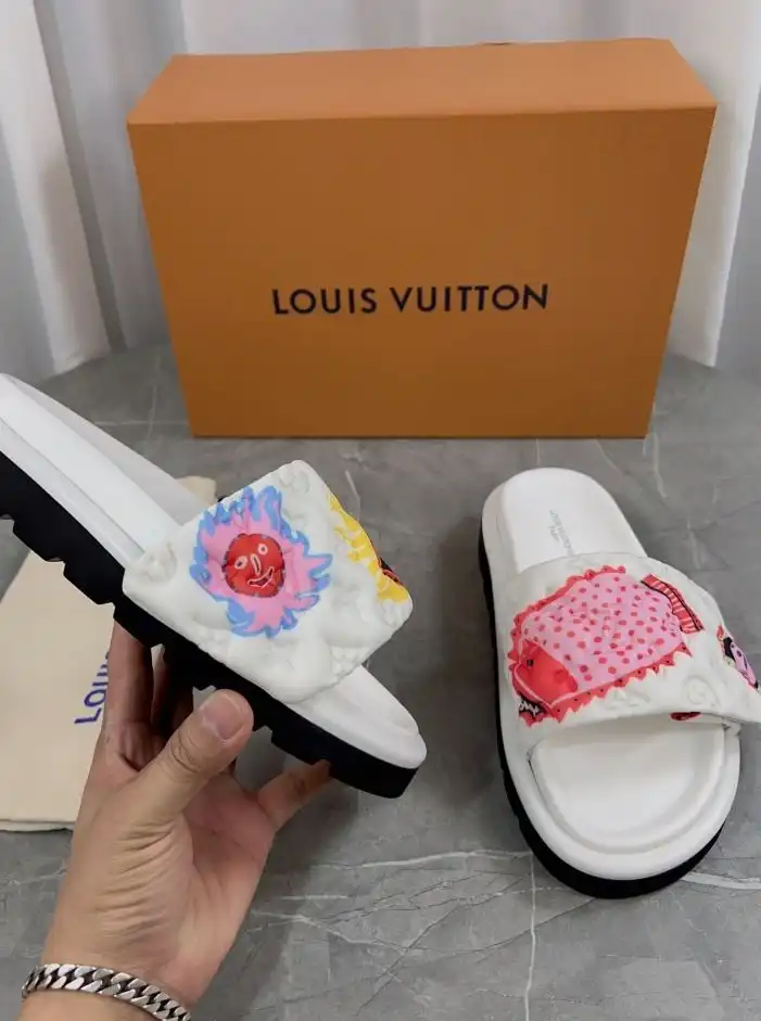 hype LV Slippers