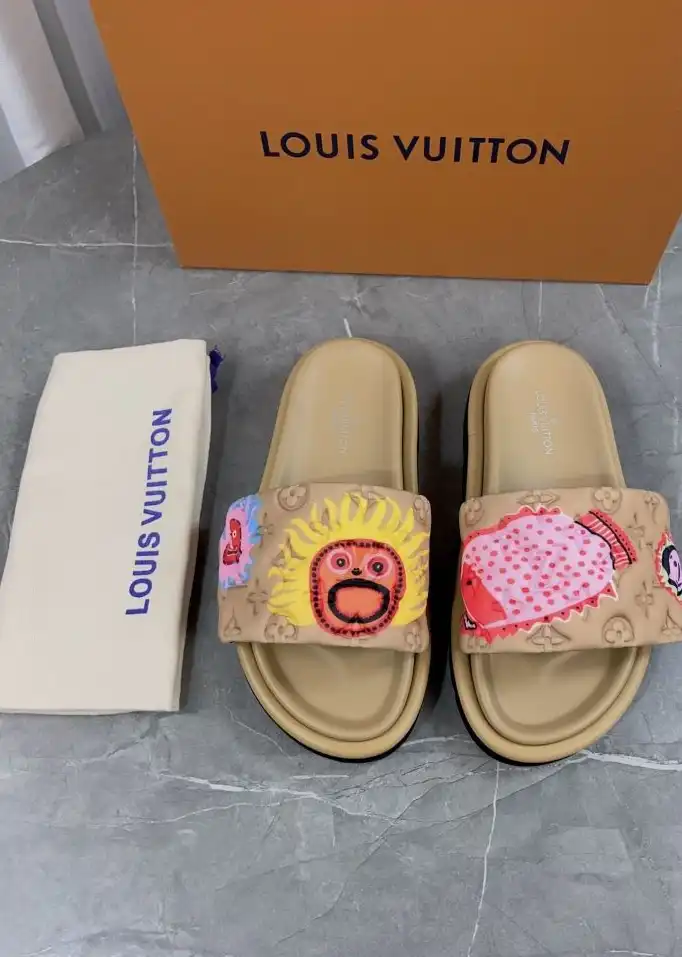 hype LV Slippers