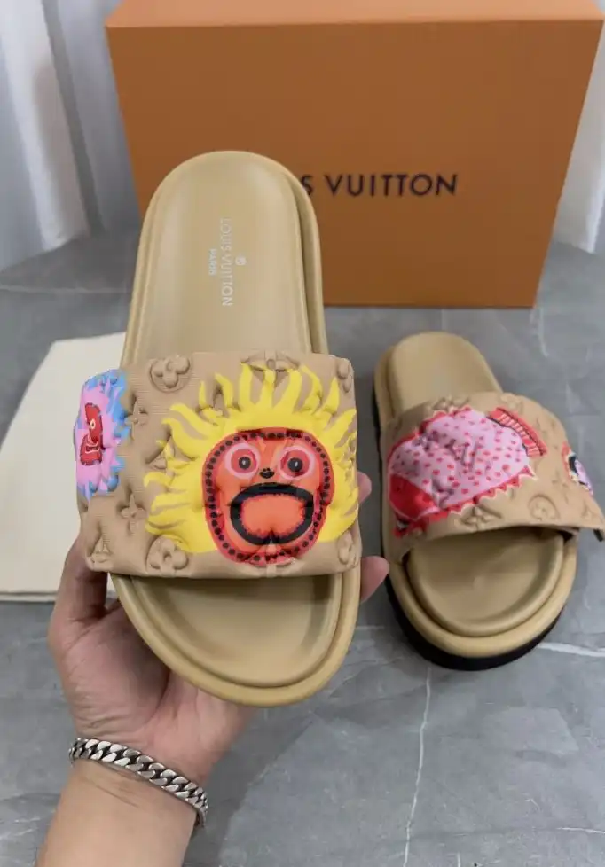 hype LV Slippers