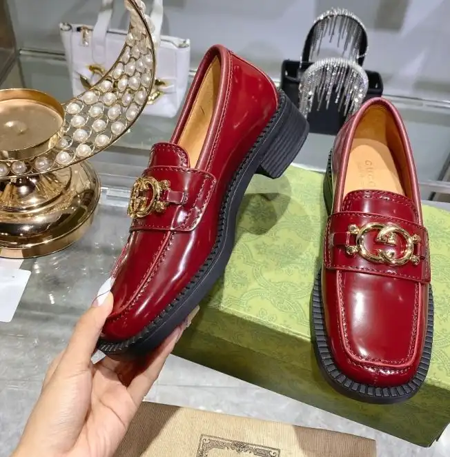 hype Gucci Leather Shoes