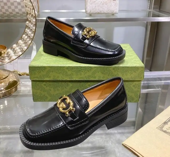 hype Gucci Leather Shoes