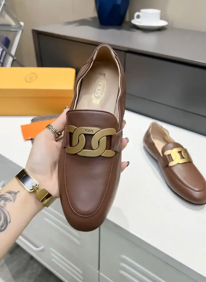 hype Tods Leather Shoes