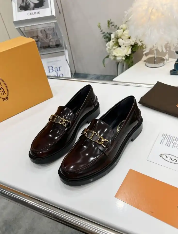 hype Tods Leather Shoes