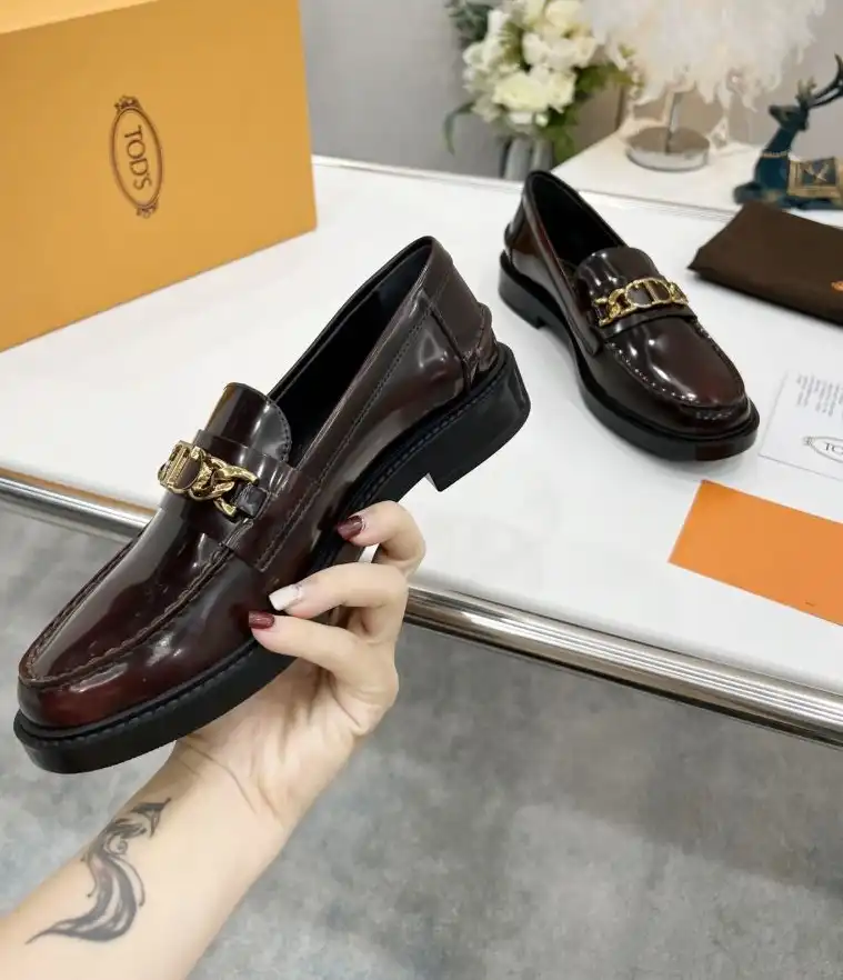 hype Tods Leather Shoes