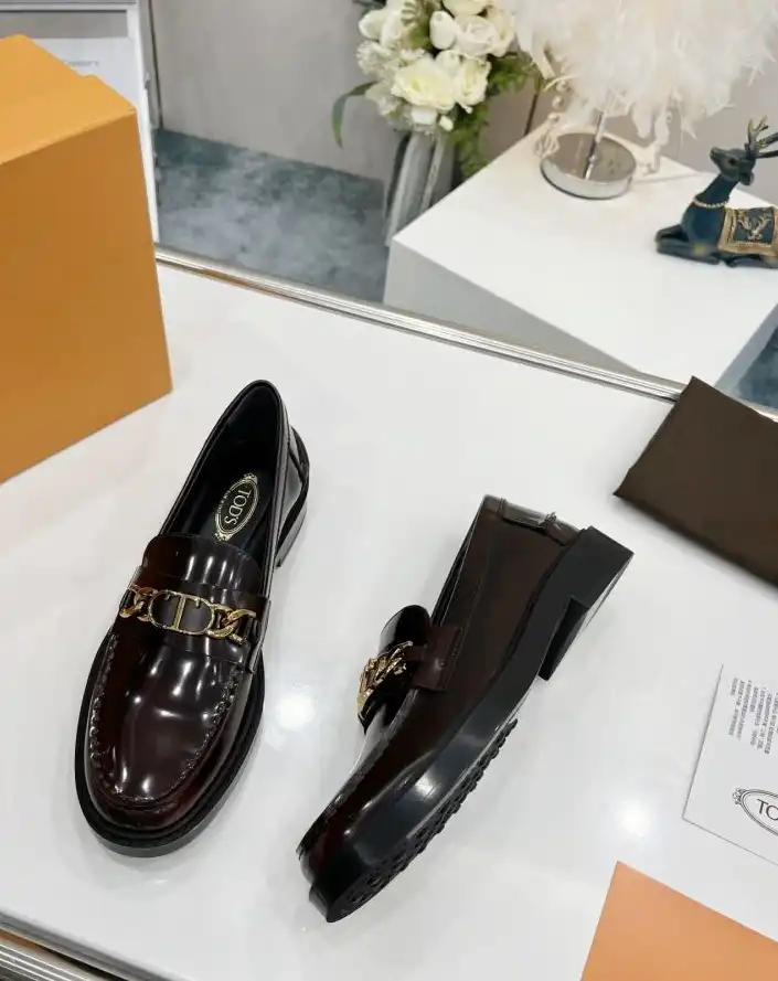 hype Tods Leather Shoes