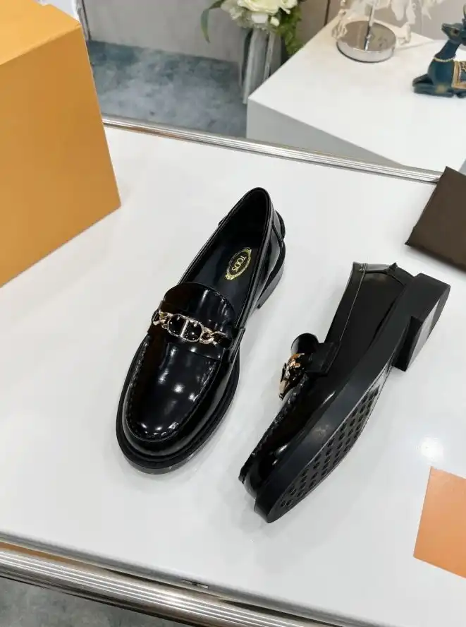 hype Tods Leather Shoes