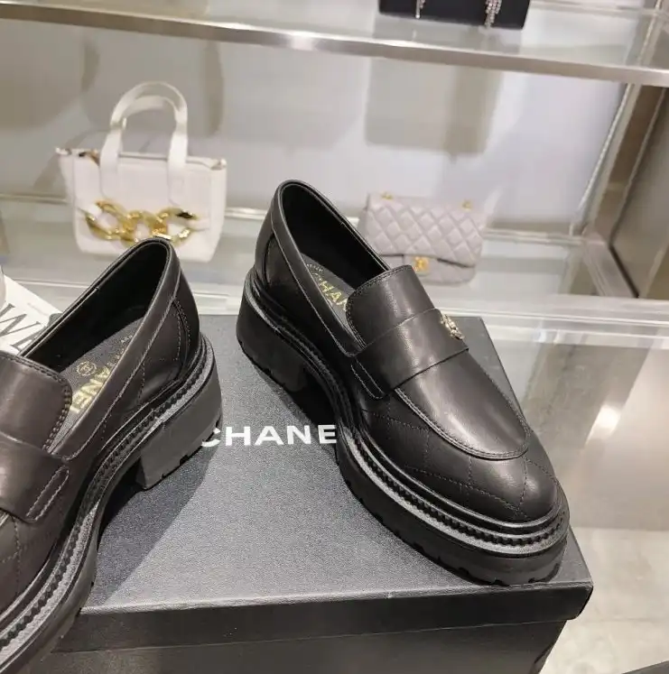 hype Chanel Leather Shoes