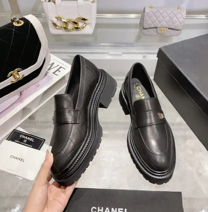 hype Chanel Leather Shoes