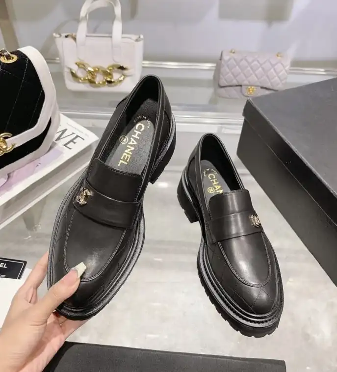 hype Chanel Leather Shoes