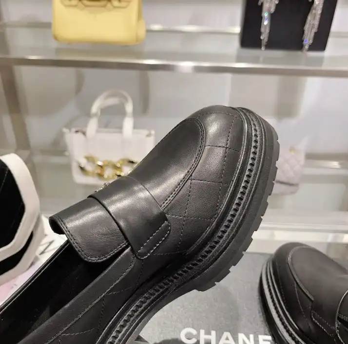 hype Chanel Leather Shoes