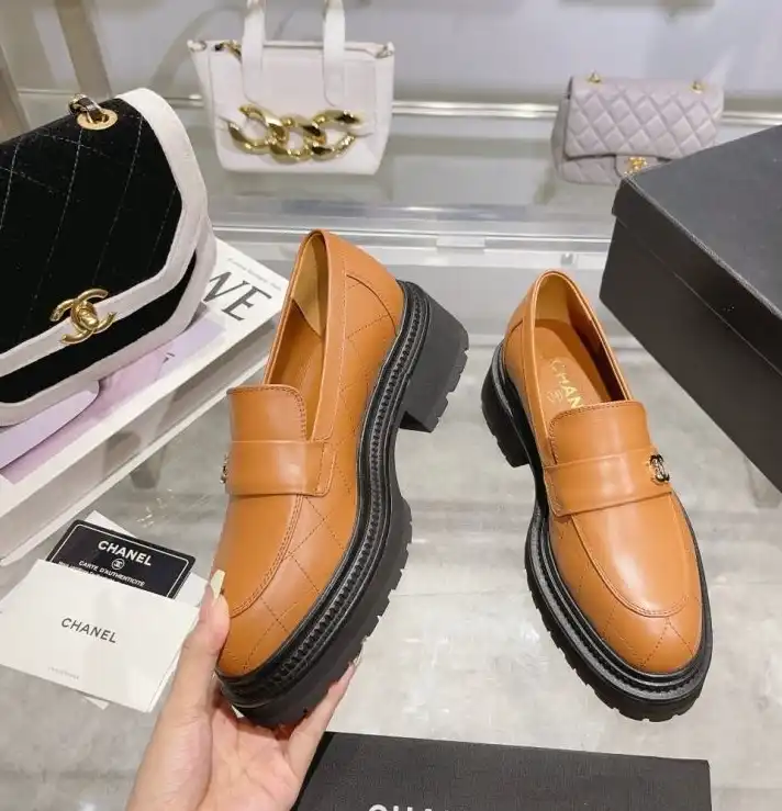 hype Chanel Leather Shoes