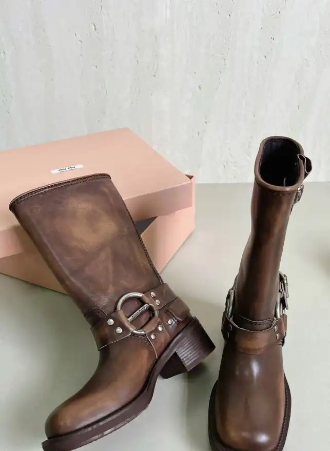 hype Miu Miu Boots